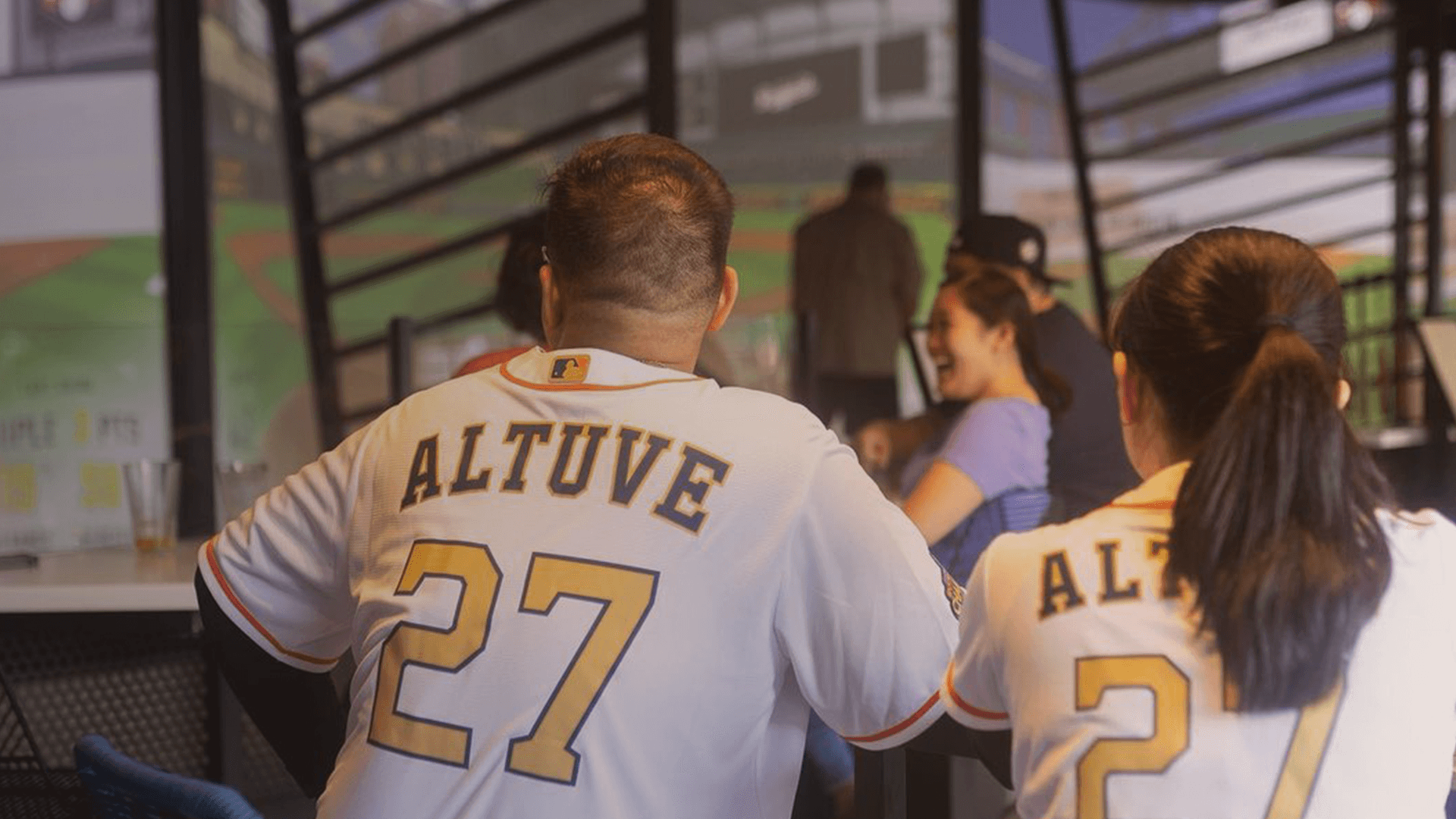 Watch parties on TVs and the big screen at Home Run Dugout in Katy, TX