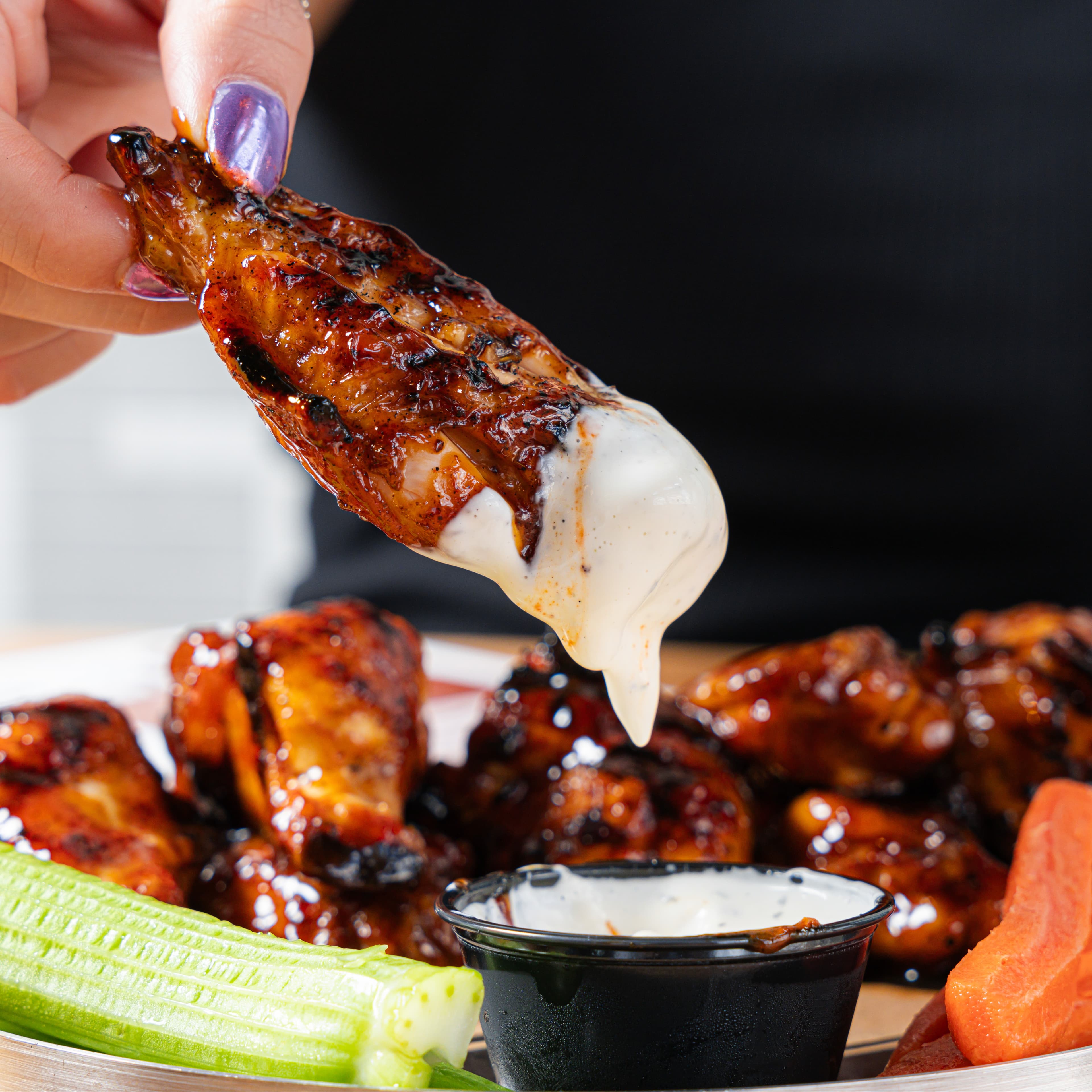 Monday 1/2 off Wings